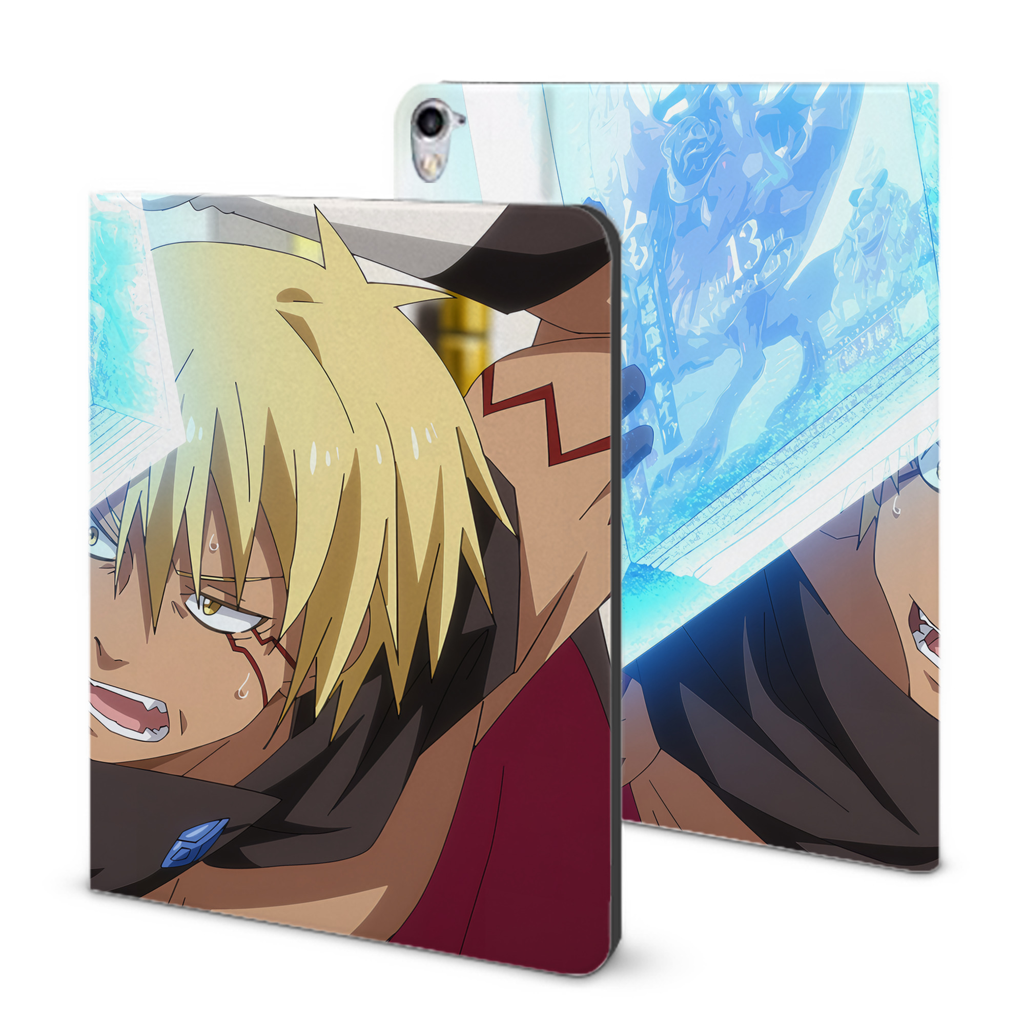 （画像用） 転スラ Regarding Reincarnated to Slime IPad ケース ブック型 PUレザー TPU 耐衝撃 軽量 薄型 ペン収納なし 全面保護 IPad 各モデル対応